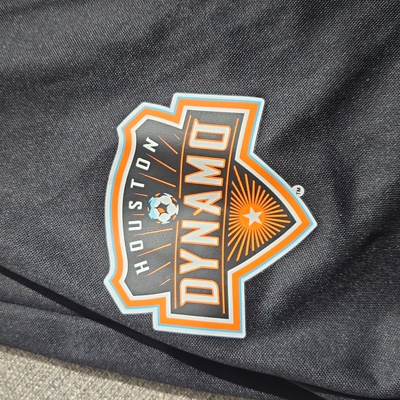 Men's Adidas Black Parma 16 Soccer Shorts Houston Dynamo - Picture 2 of 6